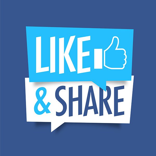 Like & Share Facebook graphic
